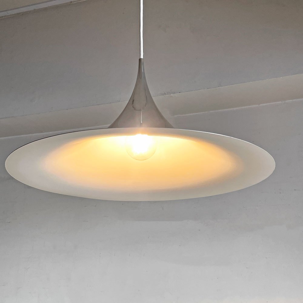 フォグ＆モーラップ フォグ＆モループ Fog＆Morup セミ Semi ペンダントライト シルバー Φ47cm デンマーク 北欧照明 ビンテージ ■