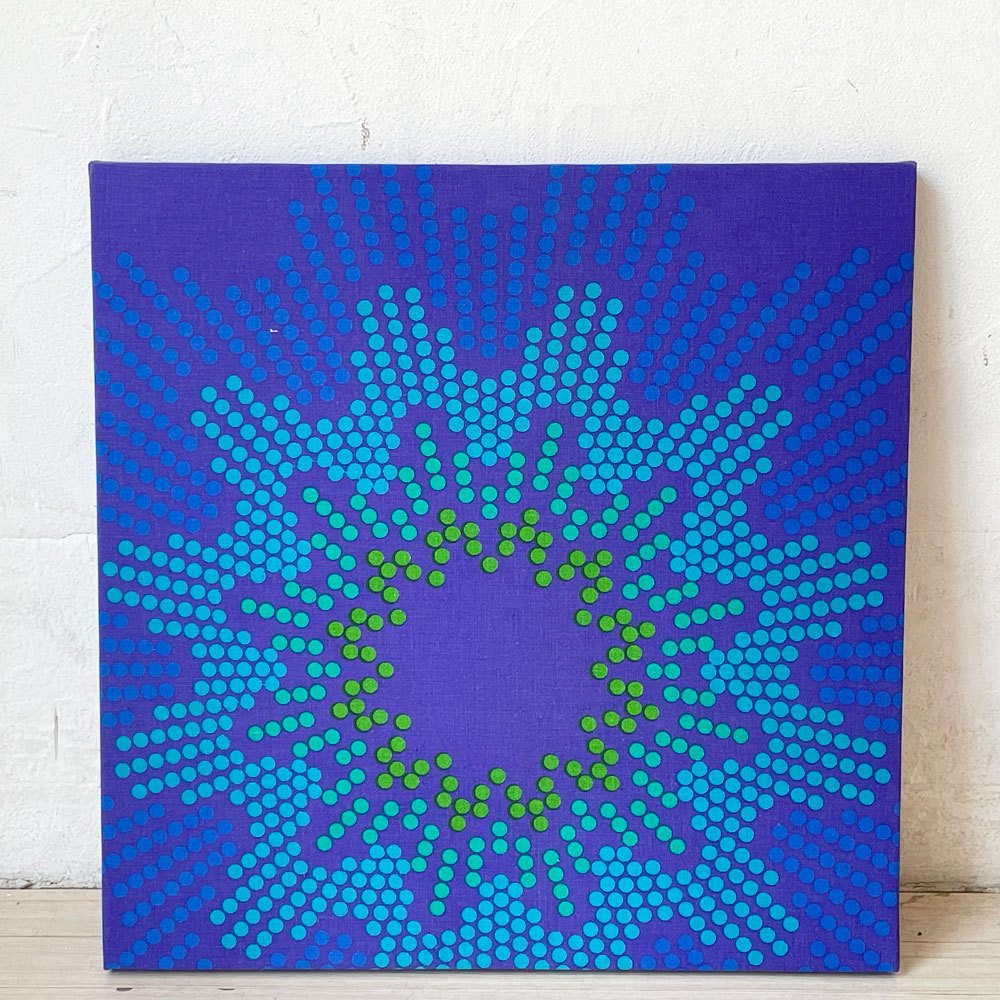ミラ エックス MIRA-X MIRA-FIORI ビンテージ ファブリックパネル 41×41cm ヴェルナー・パントン Verner Panton ★