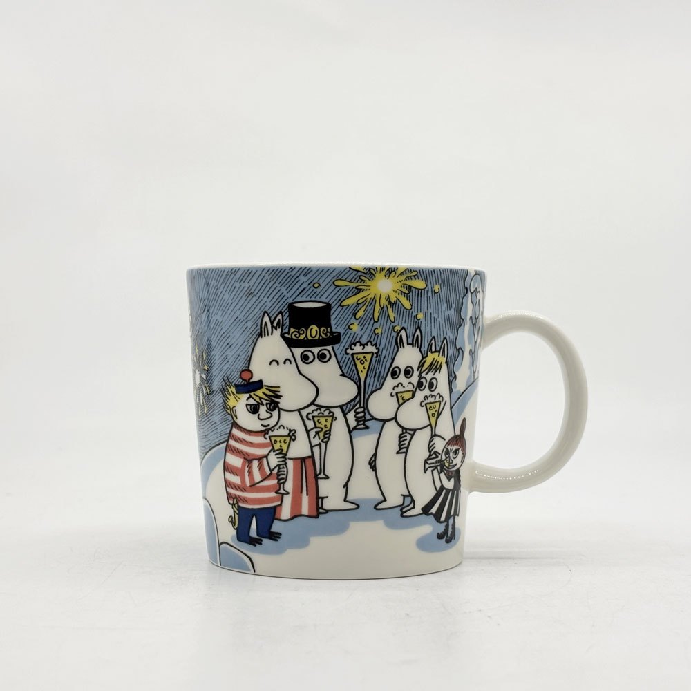 アラビア ARABIA ムーミン MOOMIN マグ ミレニアム 1999-2000年 限定 フィンランド 北欧食器 箱付き 希少 ●