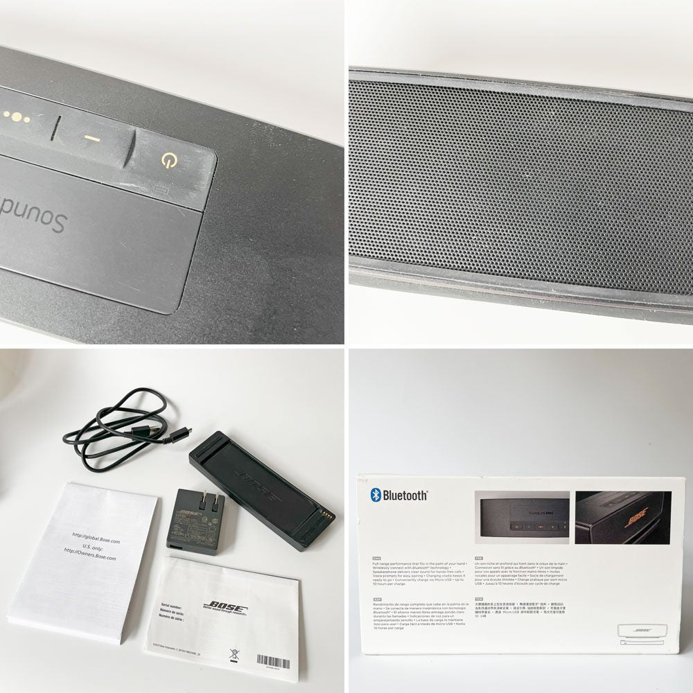 ボーズ BOSE サウンドリンク ミニ2 Bluetooth スピーカー 外箱・充電器・USB付属 動作確認済み ★