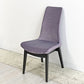 カワジュン KAWAJUN ドリディナチェア DORIDINA CHAIR ファブリック パープル モールドウレタン シンプルデザイン 美品 B ●