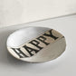アスティエ・ド・ヴィラット ASTIER de VILLATTE ジョンデリアン JOHN DERIAN ハッピー Happy スモールプレート W14cm 陶器 フランス ■