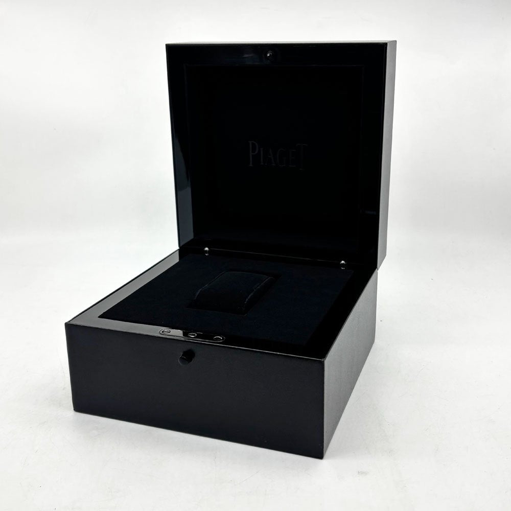 ピアジェ PIAGET 時計 ウォッチボックス ケース 純正ボックス 箱のみ ブラック 冊子付き スイス A ●