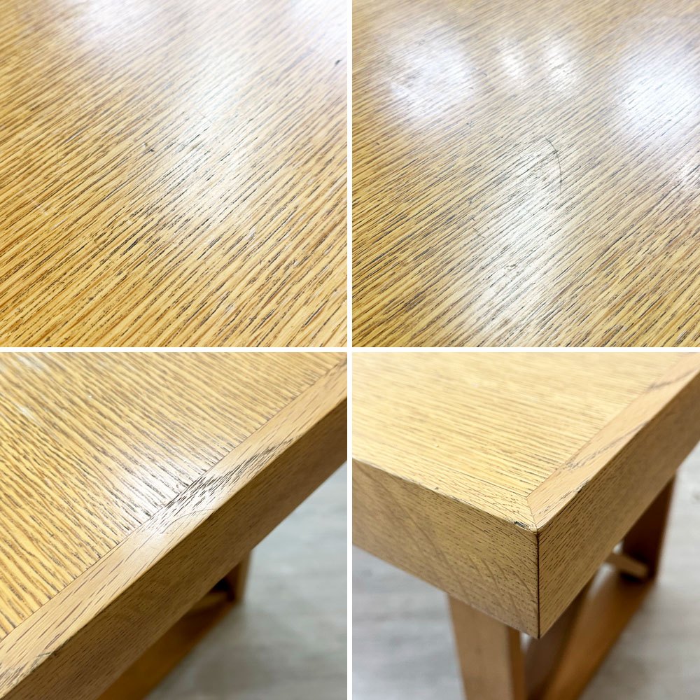 日進木工 NISSIN ダイニングテーブル オーク材 W180cm ナチュラルデザイン 飛騨家具  ACTUS取り扱い ●