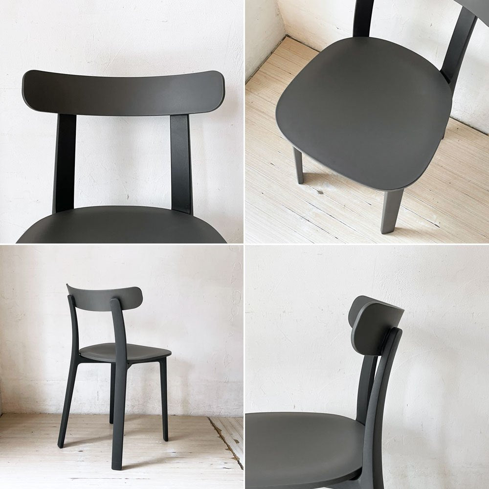 ヴィトラ Vitra APC オールプラスチック チェア All Plastic Chair ジャスパー モリソン Jasper Ｍorrison グラファイトグレー ②  ★