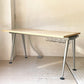 ハーマンミラー Herman Miller アバックエンバイロメンツ ABAK ミーティングテーブル デスク W140cm ナチュラルカラー ケーブルスパイン付 ティム・ウォレス ★