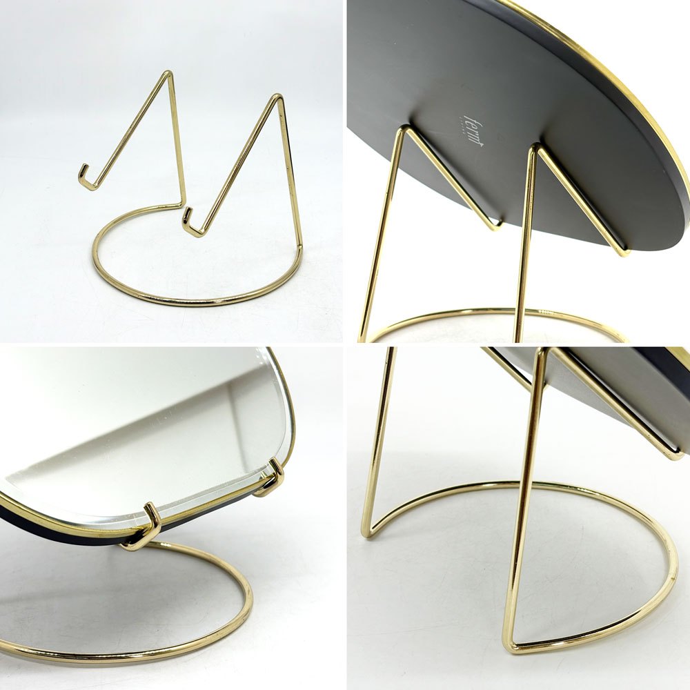 ファームリビング ferm LIVING ポンド テーブル ミラー Pond Table Mirror 卓上ミラー モダンデザイン ●