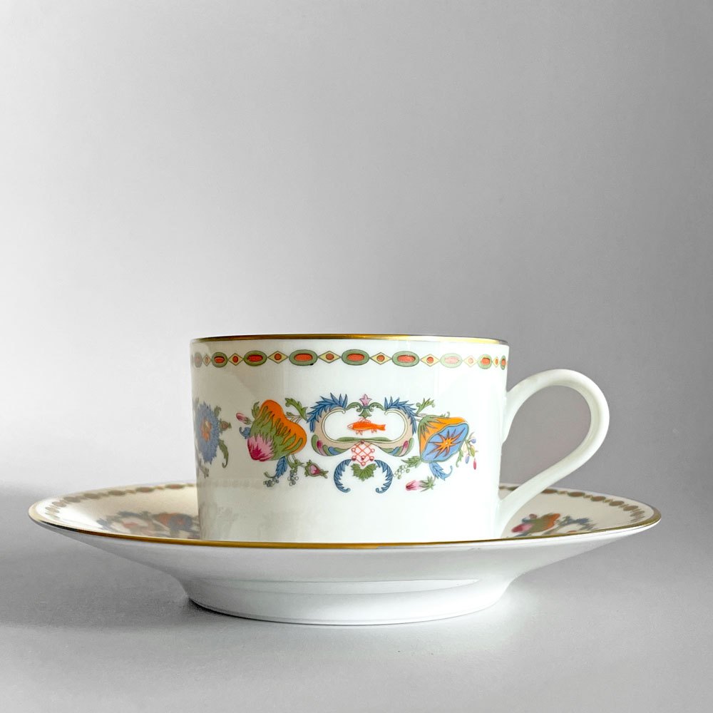 レイノー Raynaud リモージュ Limoges カップ&ソーサー C＆S シノワズリ ビンテージ フランス ■