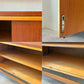 スウェーデンビンテージ Swedish vintage チーク材×ビーチ材 ブックシェルフ ルームディバイダー キャビネット room divider 北欧家具  ★