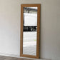 高野木工 TAKANO MOKKOU プレーンミラー PLANE MIRROR 69MEDIUM WHITE OAK オーク無垢材 姿見 全身鏡 H180cm ナチュラデザイン 定価￥66,000- ◇
