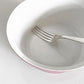 ローゼンタール Rosenthal ベルリン BERLIN ボウル ホワイト＆バーガンディレッド 陶器 ドイツ ビンテージ ■
