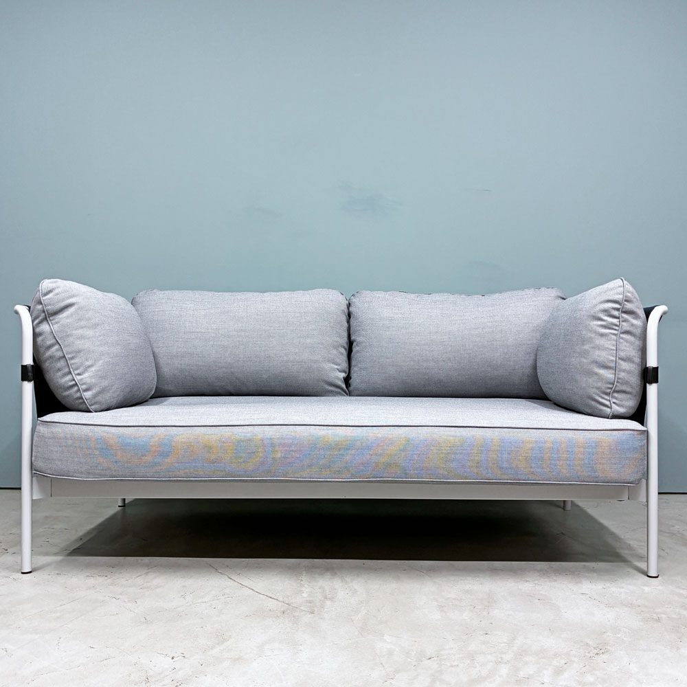 ヘイ HAY キャンソファ CAN SOFA 2シーター ソファ ロナン＆エルワン・ブルレック Ronan & Erwan Bouroullec グレー ファブリック 北欧モダン ◎