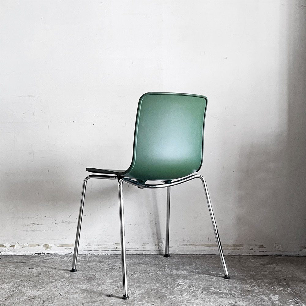 ヴィトラ vitra ハルチューブ HAL Tube サイドチェア ダイニングチェア スタッキング グリーン ジャスパー・モリソン C ■