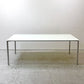 フリッツハンセン Fritz Hansen プラーノ PLANO ダイニングテーブル W200×D100cm ガラス天板 裏面焼付塗装 北欧 デンマーク モダンデザイン ●