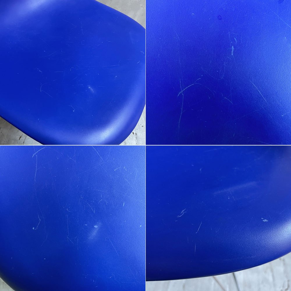 ヴィトラ vitra サイドシェルチェア エッフェルベース ブルー ポリプロピレン イームズ ミッドセンチュリー ♪