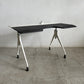 ハーマンミラー Herman Miller エンベロップデスク Envelop Desk スライド天板 & 高さ調節機能 モニターアーム & 取説類 & 工具付属 ビルスタンフ & ジェフウェバー 定価23.4万円 程度良好 〓
