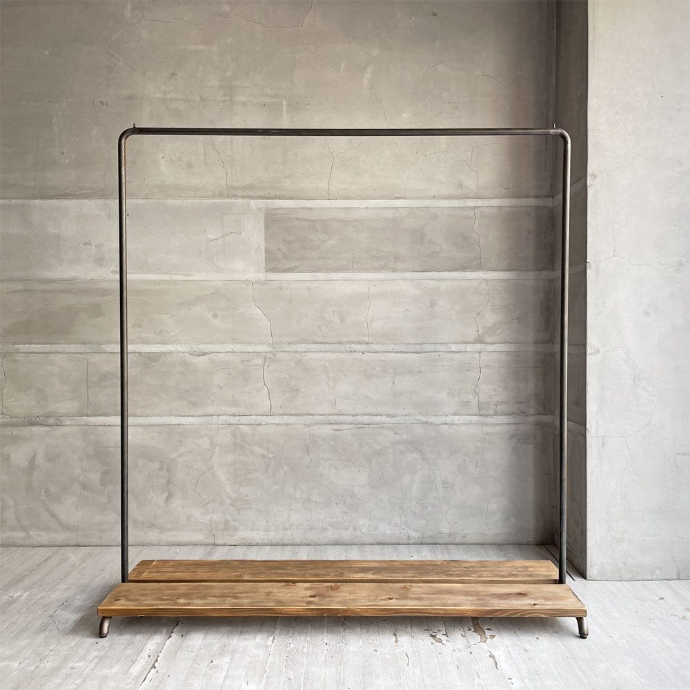 ダブルスタンダード W STANDARD ハンガーラック Hanger Rack HR-06 W140cm インダストリアル ビンテージスタイル  定価 ￥26,800- ♪