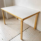 アルテック artek テーブル 81B TABLE 81B ダイニングテーブル デスク アルヴァ・アアルト ホワイトラミネート 北欧 フィンランド 定価195,800円 ★