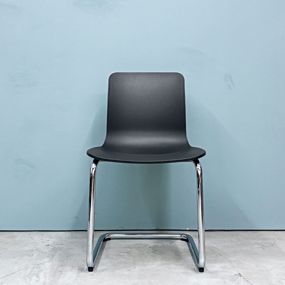 ヴィトラ Vitra ハル RE キャンチレバー HAL RE CANTILEVER ダイニングチェア ジャスパー モリソン ブラック カンチレバー モダン B ◎
