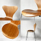 フリッツハンセン Fritz Hansen セブンチェア Seven Chair ダイニングチェア アルネヤコブセン Arne Jacobsen ウォールナット材 北欧 美品 ★