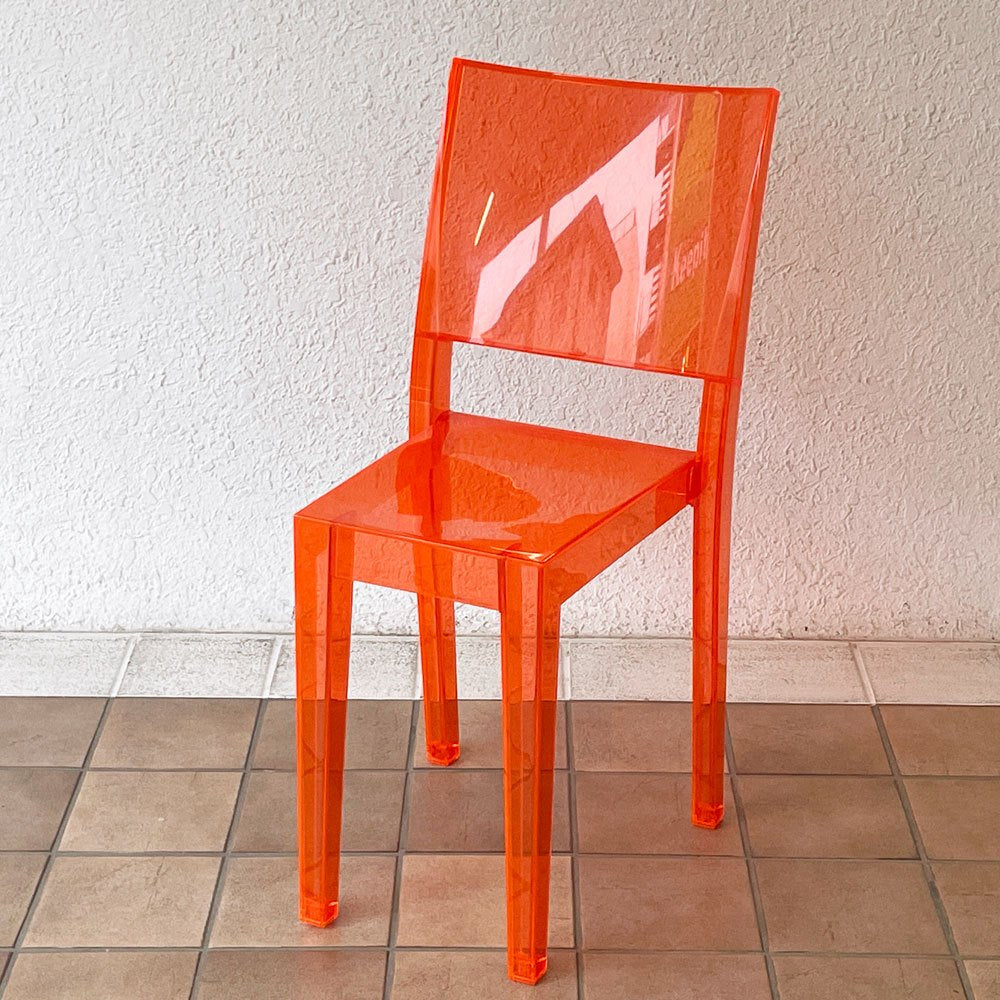 カルテル Kartell ラ マリー La Marie ダイニングチェア スタッキング オレンジ 廃番カラー フィリップ・スタルク A ◇