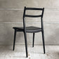 天童木工 TENDO インパラチェア Impala Chair ダイニングチェア ブラック レザー 本革 佐々木敏光 ジャパニーズミッドセンチュリーモダン D  ♪