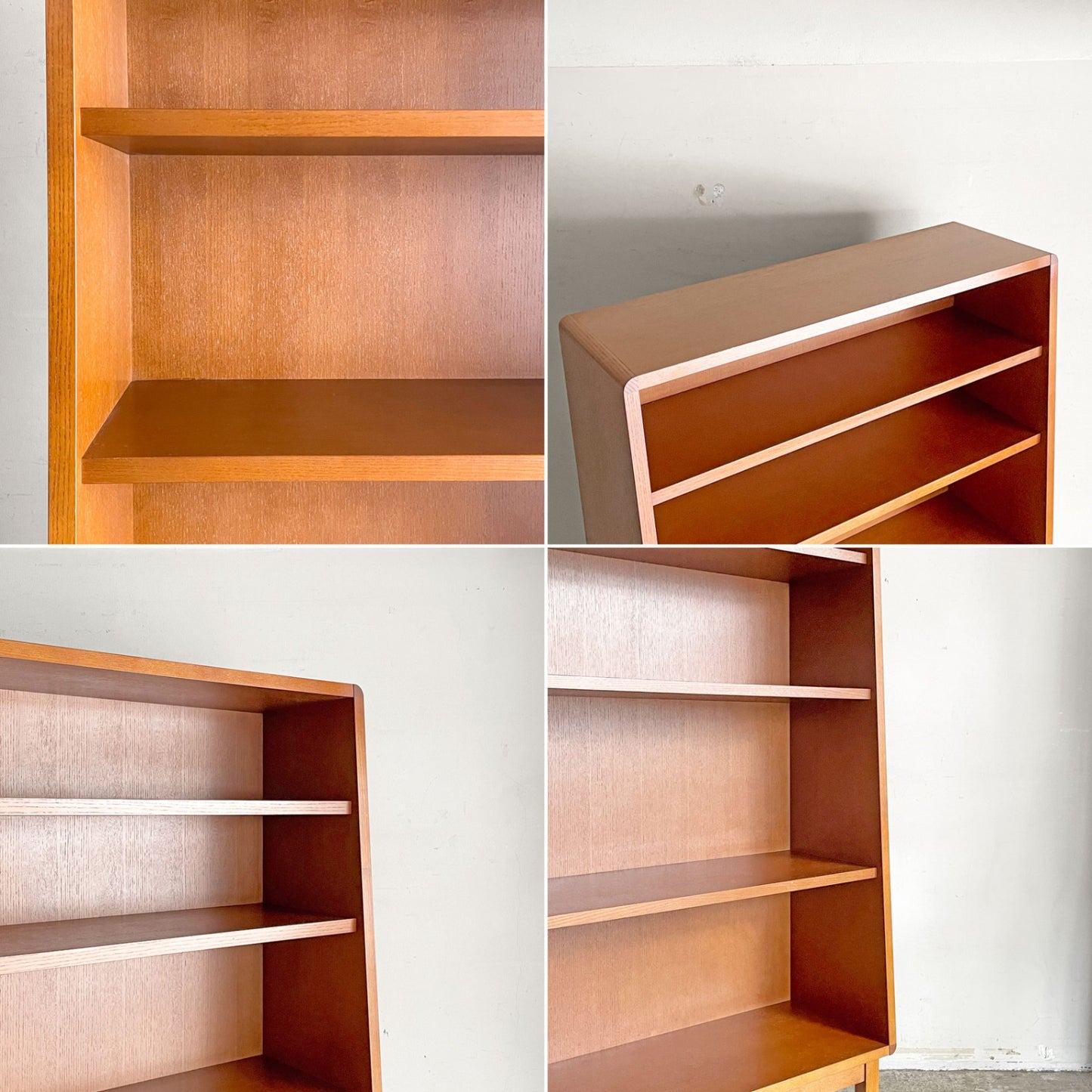 イデー IDEE アントン ブックシェルフ ANTON BOOKSHELF アントンブラウン ホワイトアッシュ材 オープンシェルフ 本棚 H180cm ■