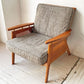 アクメファニチャー ACME Furniture ウィッカー WICKER ラウンジチェア 1Pソファ ハックベリー ラタン グレー USビンテージスタイル 定価83,600円 ★