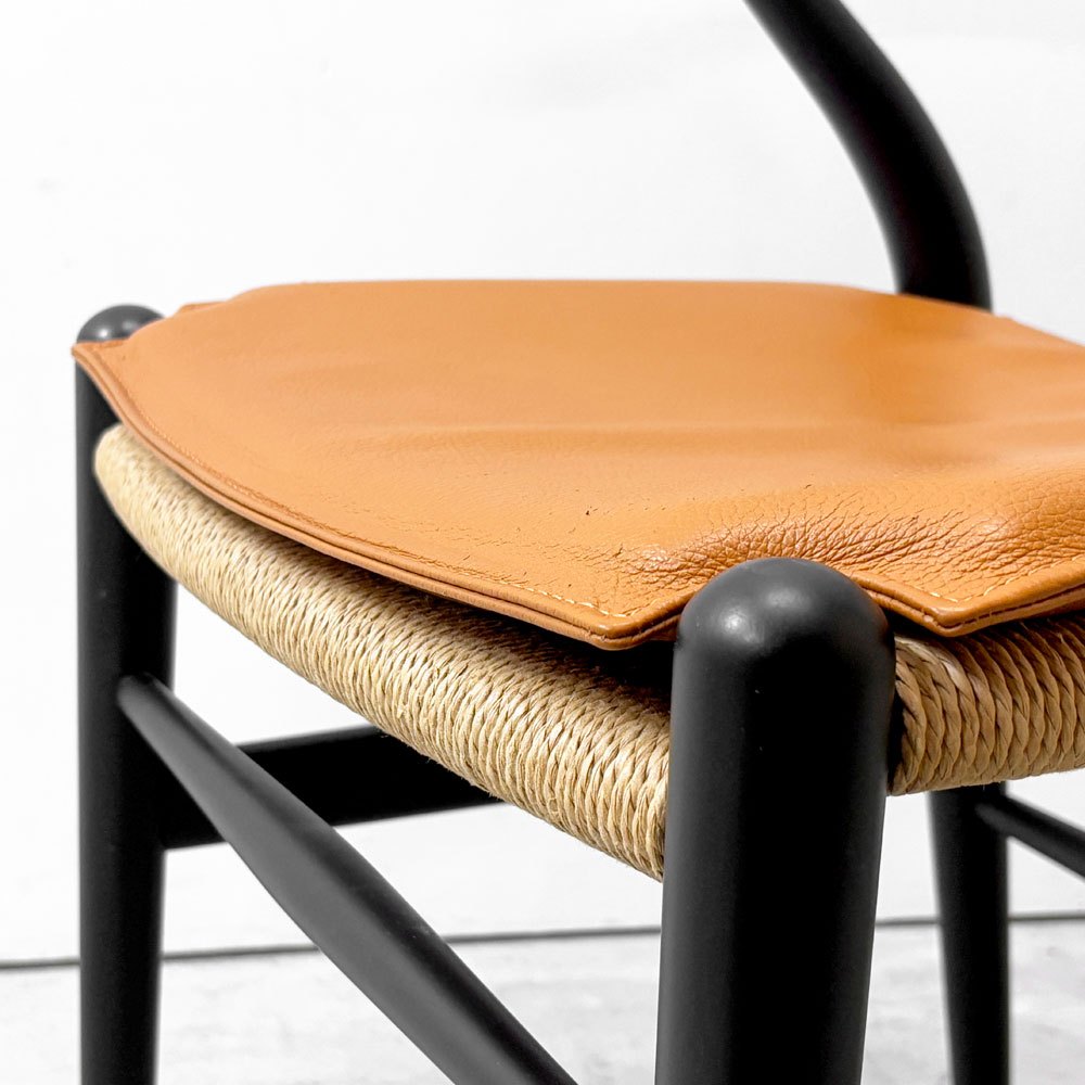 カールハンセン＆サン Carl Hansen & Son ウィッシュボーンチェア WISHBONE CHAIR CH24 Yチェア 専用チェアクッション レザー ●