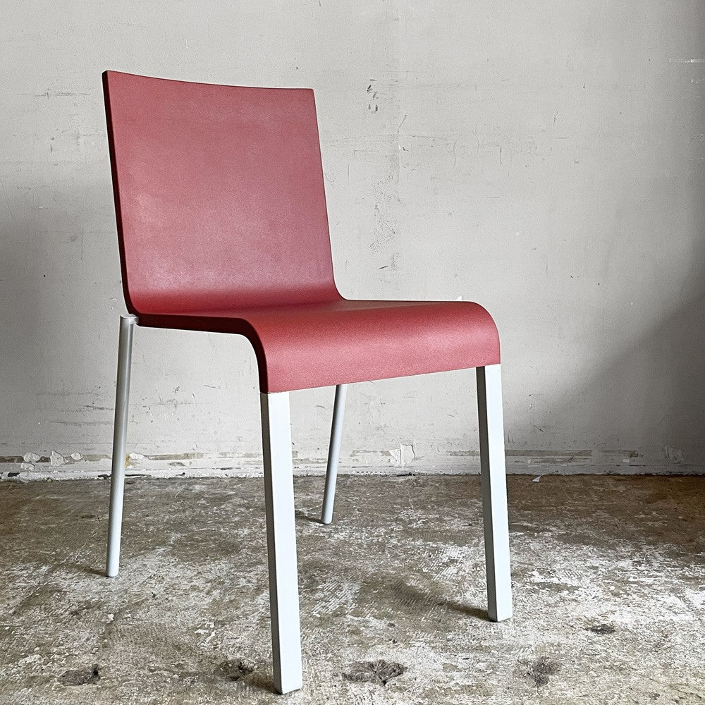 ヴィトラ vitra. ゼロスリー .03 ダイニングチェア スタッキングチェア マールテン・ヴァン・セーヴェレン Maarten Van Severen レッド A ■