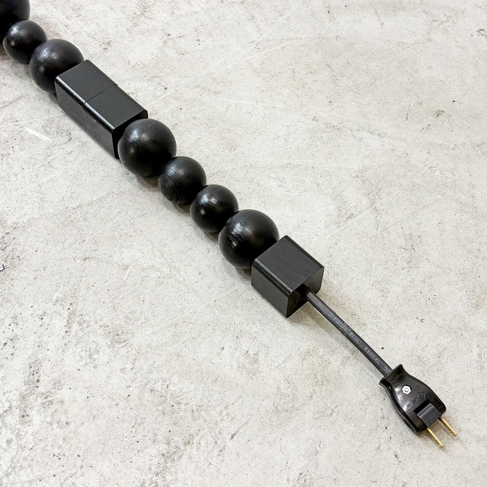 ブレス BLESS ケーブルジュエリーマルチプラグ CABLE JEWELRY MULTIPLUG 配線コード 延長コード WOODEN ELEMENTS 3口 140cm ブラック ●
