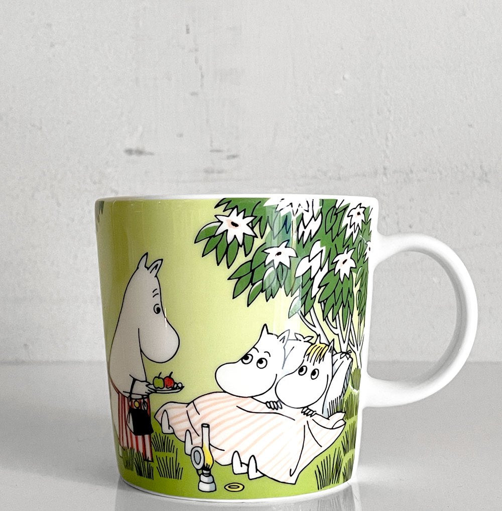 アラビア ARABIA ムーミンマグ MOOMIN リラクシング 2020年 夏 トーベ・ヤンソン フィンランド 北欧食器 ■