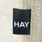 ヘイ HAY キャンソファ CAN SOFA 2シーター ソファ ロナン＆エルワン・ブルレック Ronan & Erwan Bouroullec ベージュ ファブリック クロームフレーム 北欧モダン ●