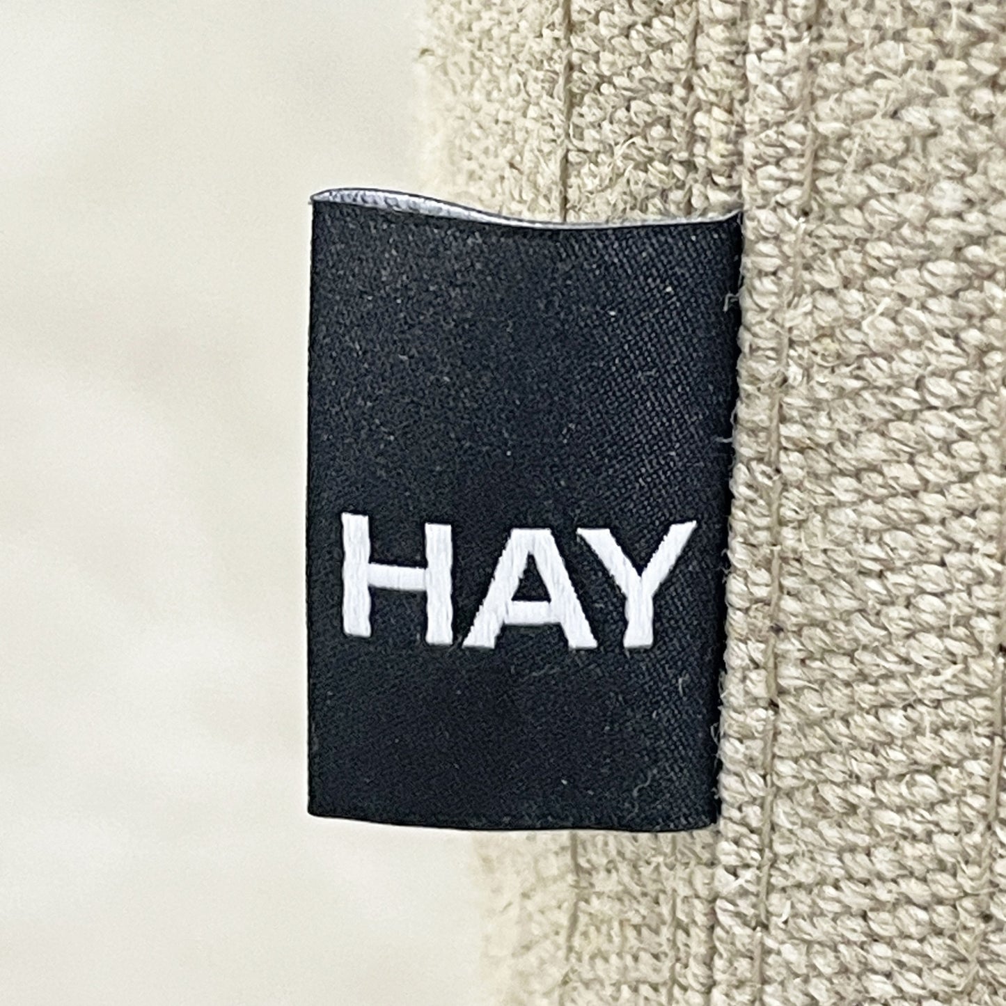ヘイ HAY キャンソファ CAN SOFA 2シーター ソファ ロナン＆エルワン・ブルレック Ronan & Erwan Bouroullec ベージュ ファブリック クロームフレーム 北欧モダン ●