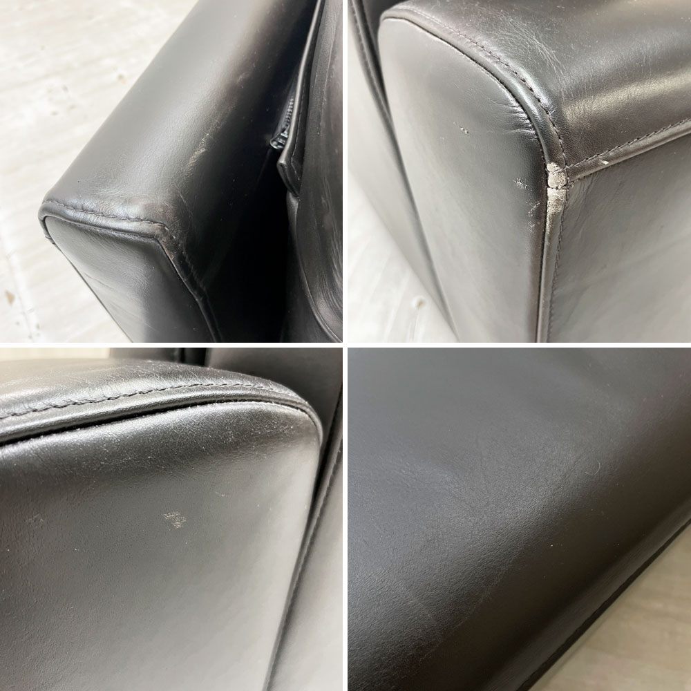 アクメファニチャー ACME Furniture フレスノ FRESNO SOFA 3シーター ソファ オイルレザー 本革 ダークブラウン ビンテージスタイル ●