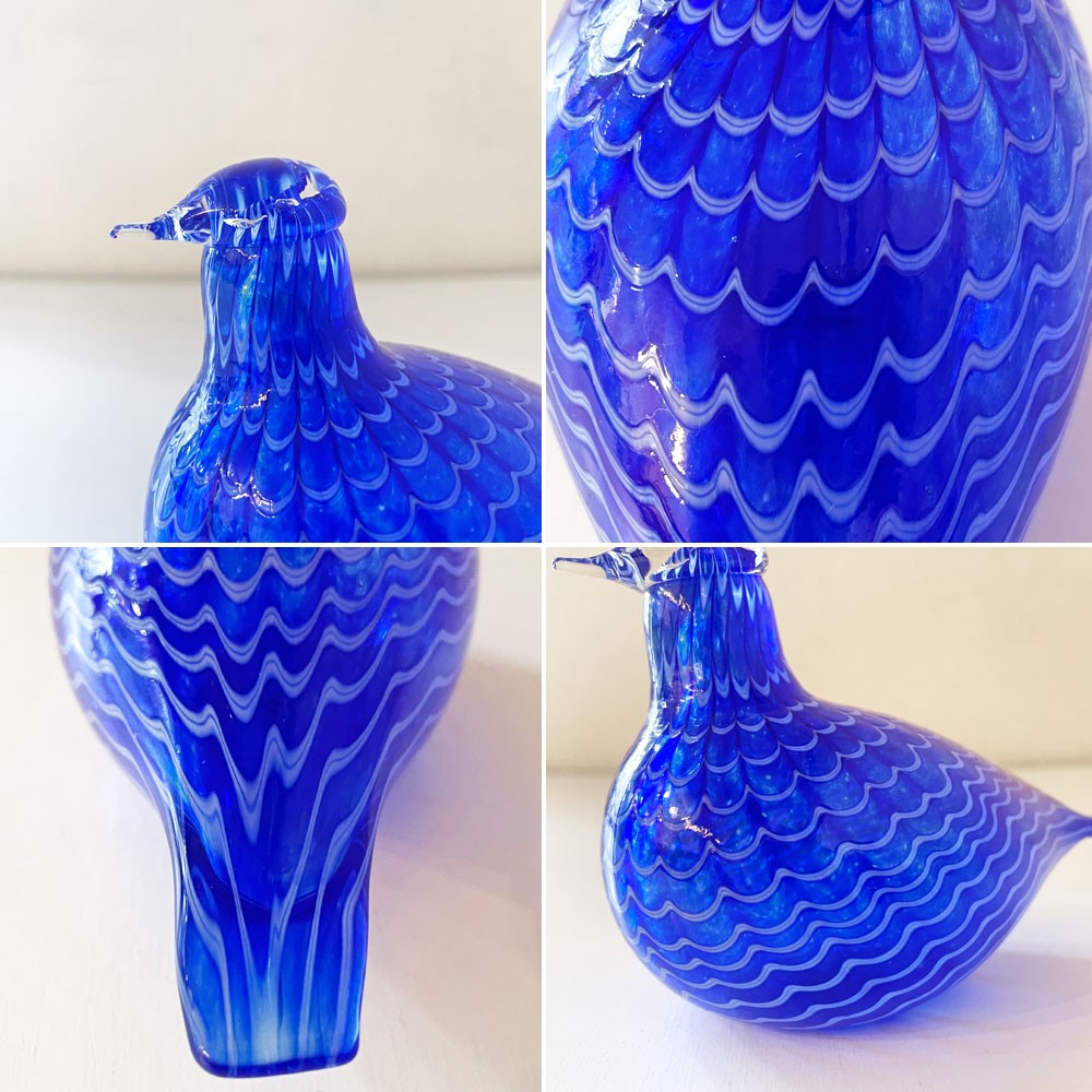 イッタラ iittala バーズバイトイッカ Birds by Toikka ブルーバード Blue Bird ルリコマドリ オイバ・トイッカ イッタラバード 定価￥41,800- ◎