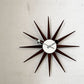ヴィトラ vitra サンバーストクロック Sunburst Clock ウォールナット ウォールクロック 掛時計 Φ47cm ジョージ・ネルソン ミッドセンチュリー 定価￥68,200- ◎
