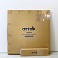 アルテック artek ダイニングテーブル 91 ブラックリノリウム バーチ材 ナチュラルラッカー ラウンド Φ125cm アルヴァ・アアルト Alvar Aalto 北欧 フィンランド 未使用品 箱付き ●