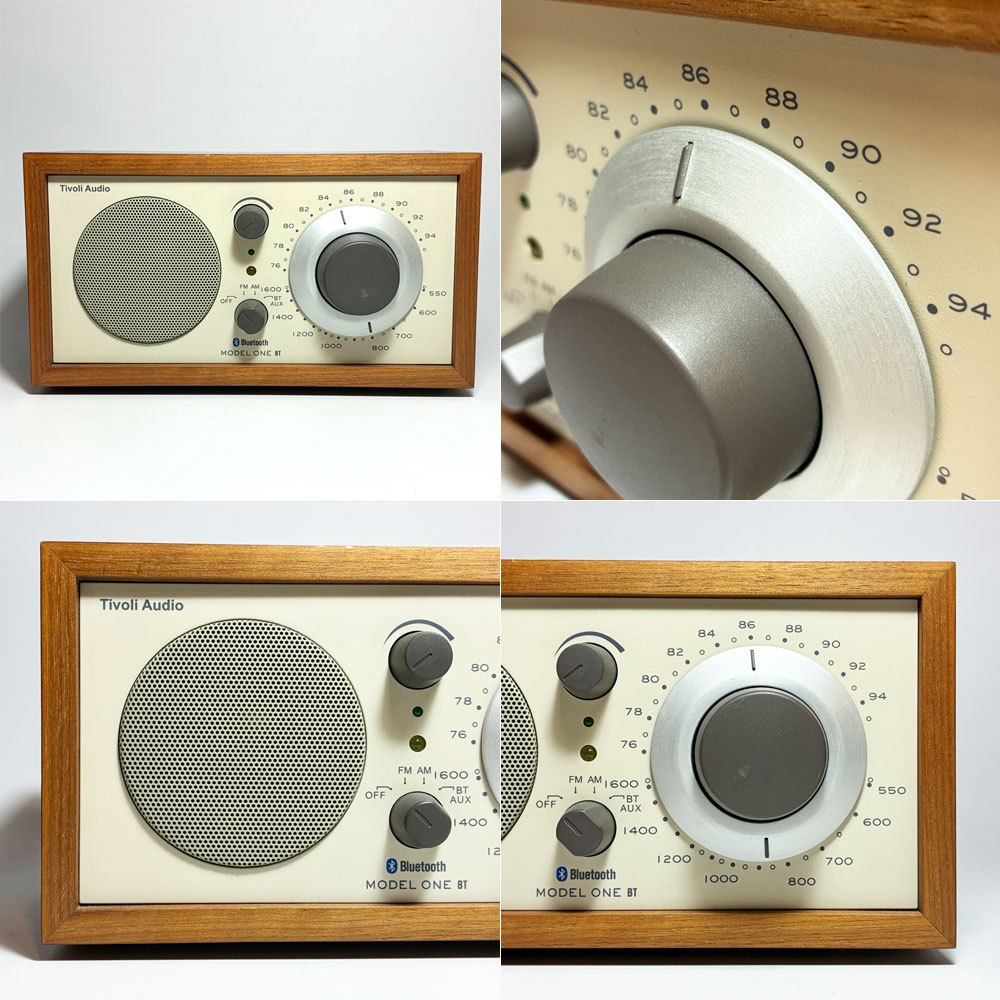 チボリ オーディオ Tivoli Audio モデルワン Model One BTM1 FM/AM ラジオ＆スピーカー Bluetooth対応 動作確認済 アメリカ ★