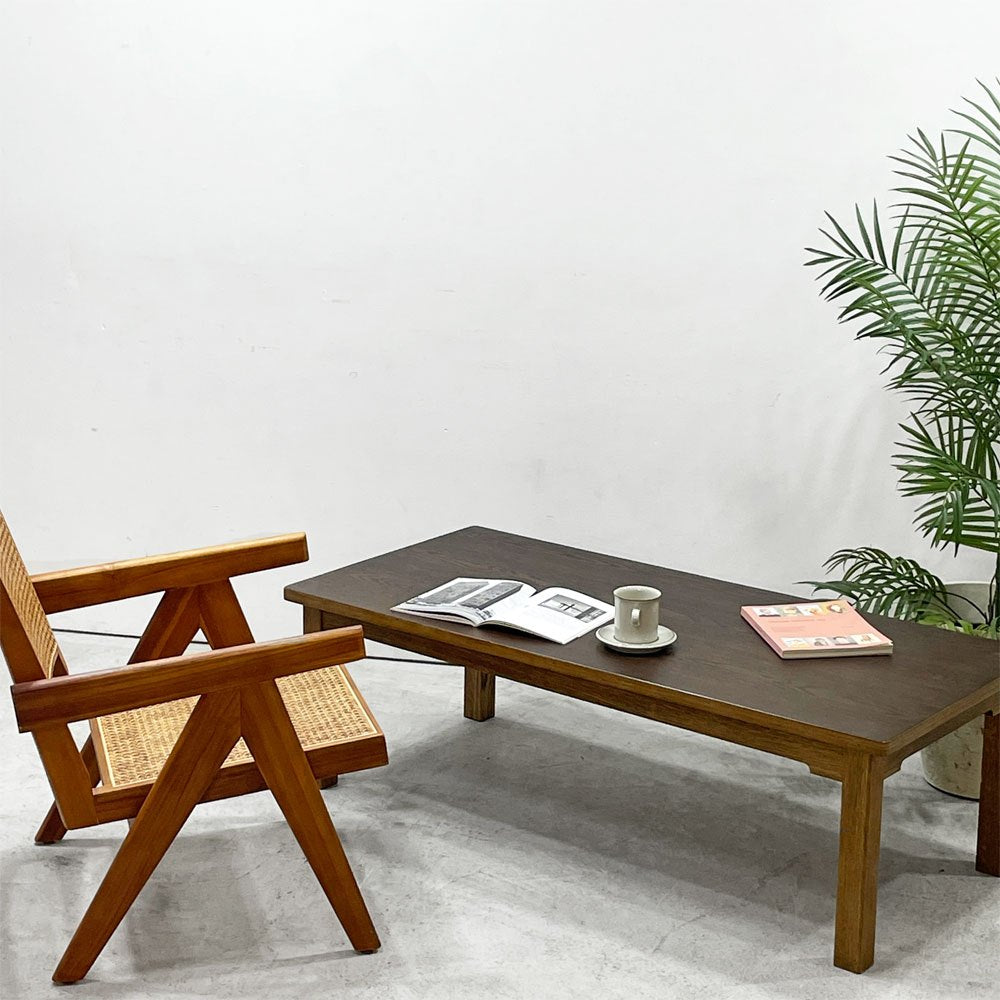 ジャーナルスタンダードファニチャー j.s.F CASE STUDY KOTATSU TABLE ケーススタディ こたつテーブル リバーシブル天板 脚延長可 アジャスター オーク材 定価￥63,800- ●