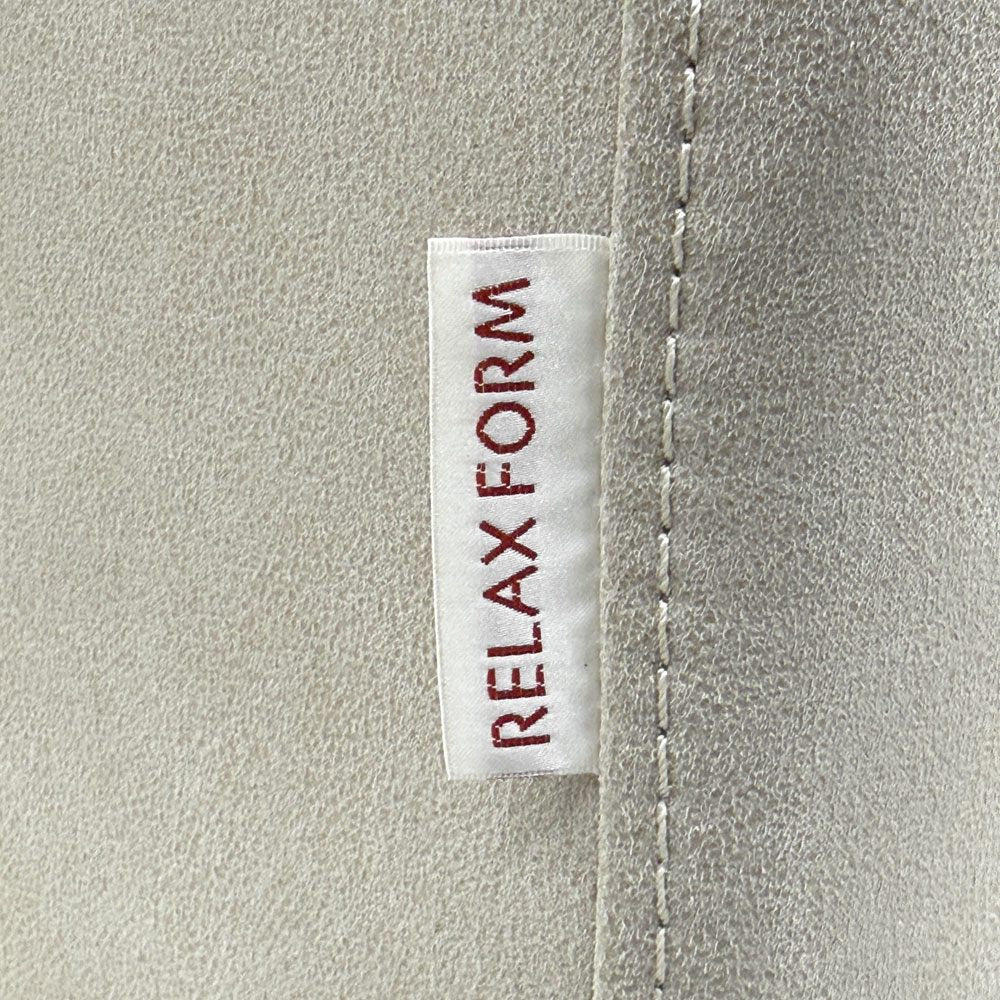 リラックスフォーム RELAXFORM グラシエーロ GLACIERO 1.5人掛けソファ W122cm プライムレザーテックス プラチナグレー 関家具 定価￥78,000- 〓