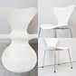 フリッツハンセン Fritz Hansen 3107 セブンチェア ホワイト ラッカー仕上げ スタッキング アルネ・ヤコブセン Arne Jacobsen デンマーク 北欧家具 A ●