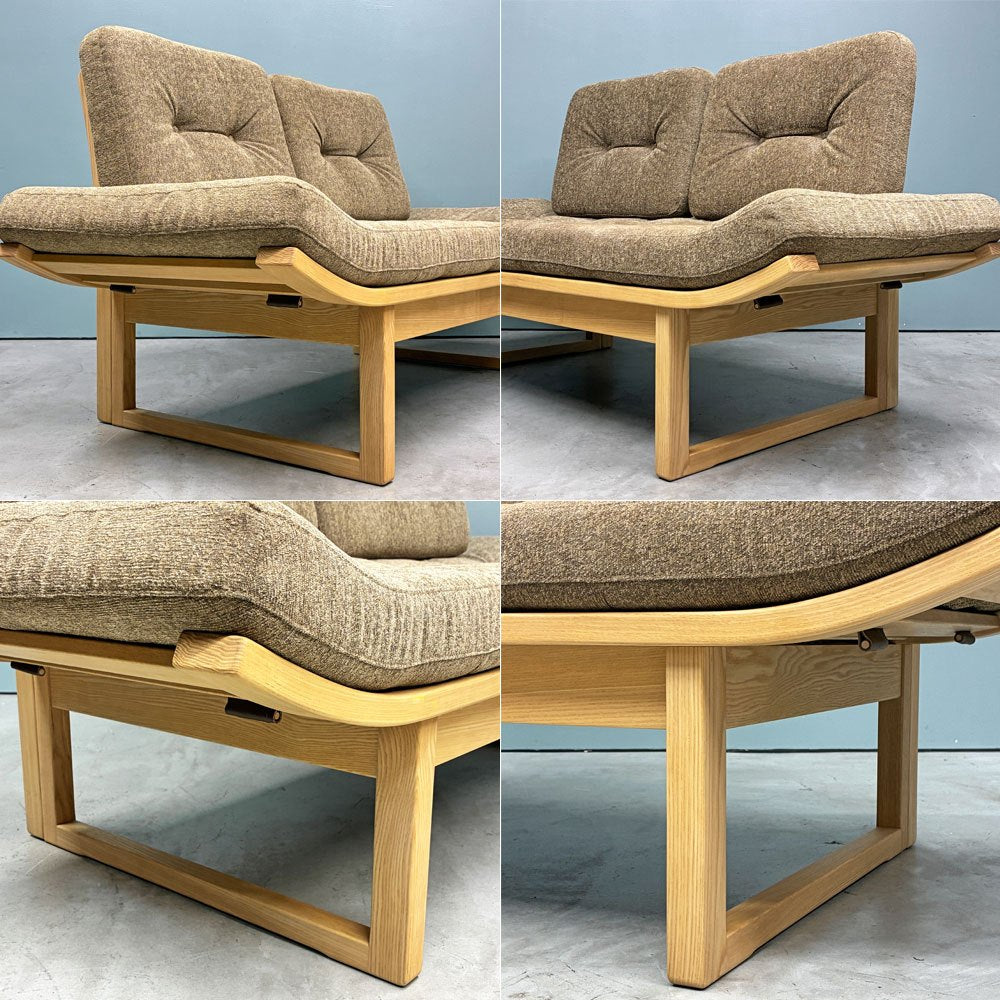 カンディハウス CONDE HOUSE アルプ ALP LDソファベッド S タモ材フレーム 2Pソファ ベンチ  ◎