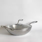 タッパーウェア Tupperware マストロクックウェア Mastro Cookware ウォック 32cm フライパン 5L 片手鍋 サイドハンドル付 ガラス蓋付 アメリカ ■