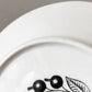 アラビア ARABIA パラティッシ PARATIISI ブラック プレート 16.5cm 旧ロゴ 北欧食器 B ◎
