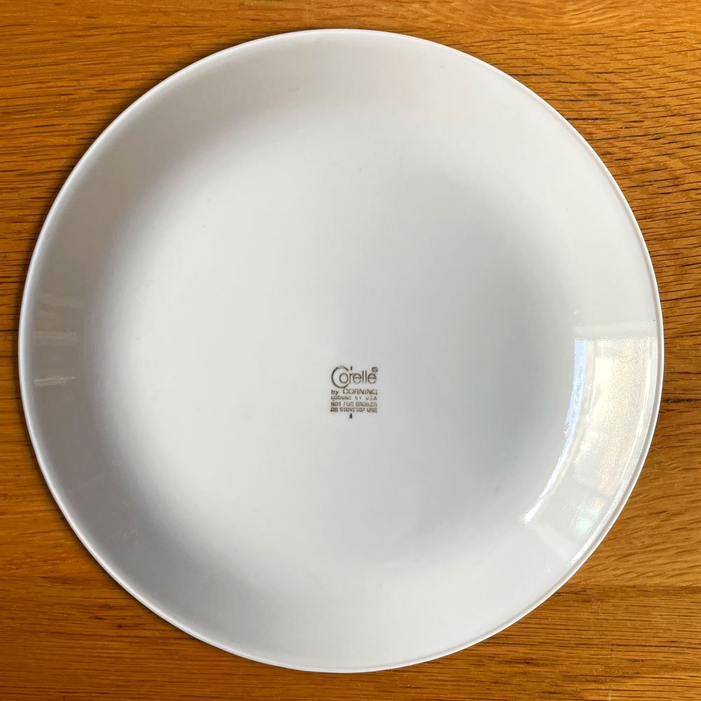 コレール Corelle プレート ディナープレート 4枚セット バタフライゴールド USビンテージ 耐熱ガラス ♪