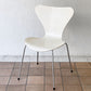 フリッツハンセン Fritz Hansen 3107 セブンチェア ラッカー ホワイト スタッキング アルネ・ヤコブセン デンマーク 北欧家具 C ◇