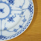 ロイヤルコペンハーゲン ROYAL COPENHAGEN ブルーフルーテッド ハーフレース プレート 17cm 北欧食器 B ◎
