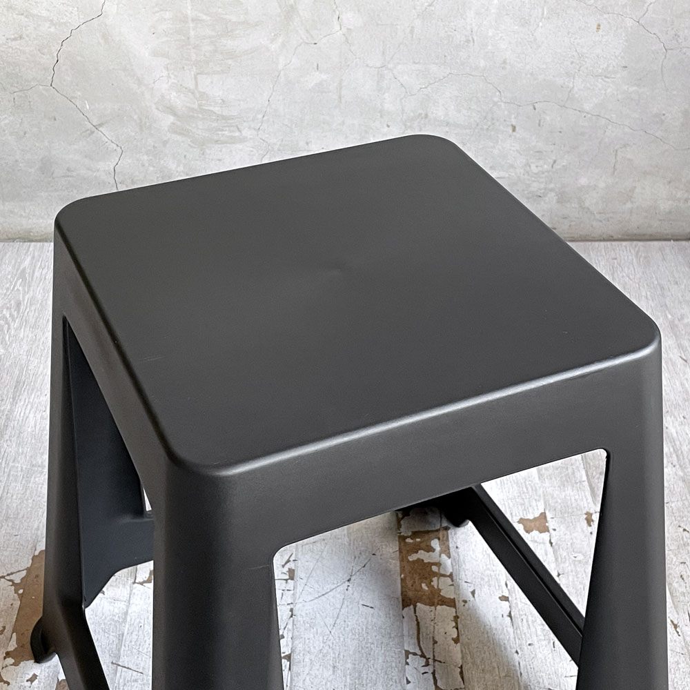 ヴィトラ vitra チャップ Chap コンスタンチン・グルチッチ スタッキングスツール サイドテーブル フットレスト ディープブラック スイス ♪