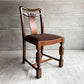 オークファニチャー Oak Furniture アンティークリプロダクションシリーズ AntiqueReproduction ダイニングチェア バルボスレッグ オーク無垢材 B ♪